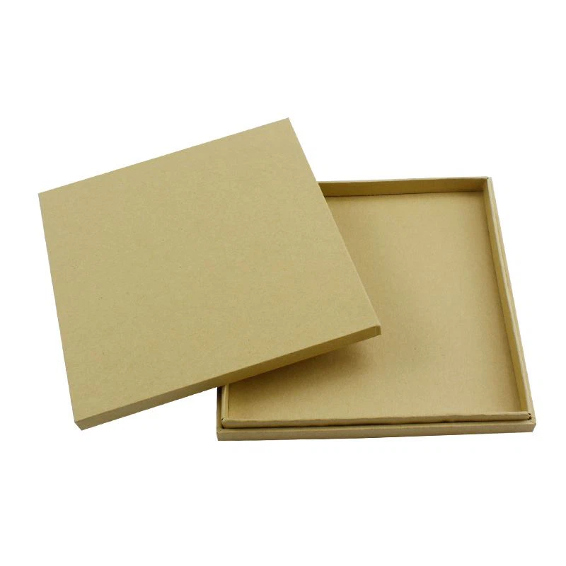 plain brown kraft cardboard box